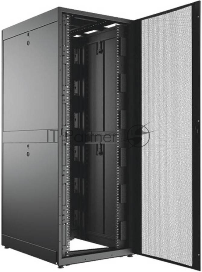 Шкаф телекоммуникационный C3 Solutions 42U 800x1050, черный, дверь перф.