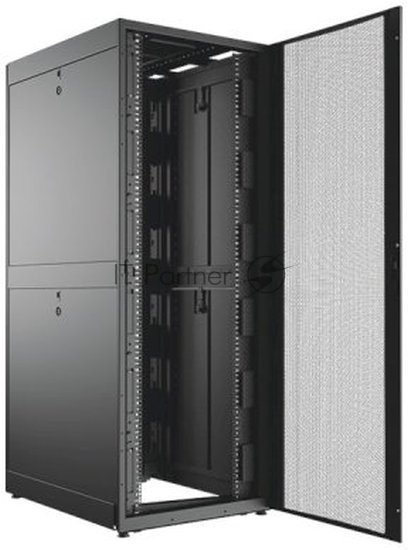 Шкаф телекоммуникационный C3 Solutions 42U 600x1200, черный, дверь перф.