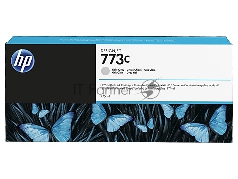 Картридж струйный HP 773C (C1Q44A) светло-серый для HP Designjet Z6600/Z6800 (775мл)