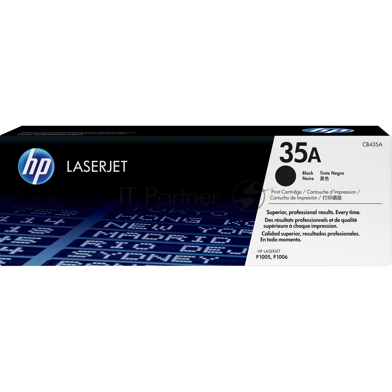 Картридж лазерный HP CB435A черный  для LJ P1005/P1006 1500стр.