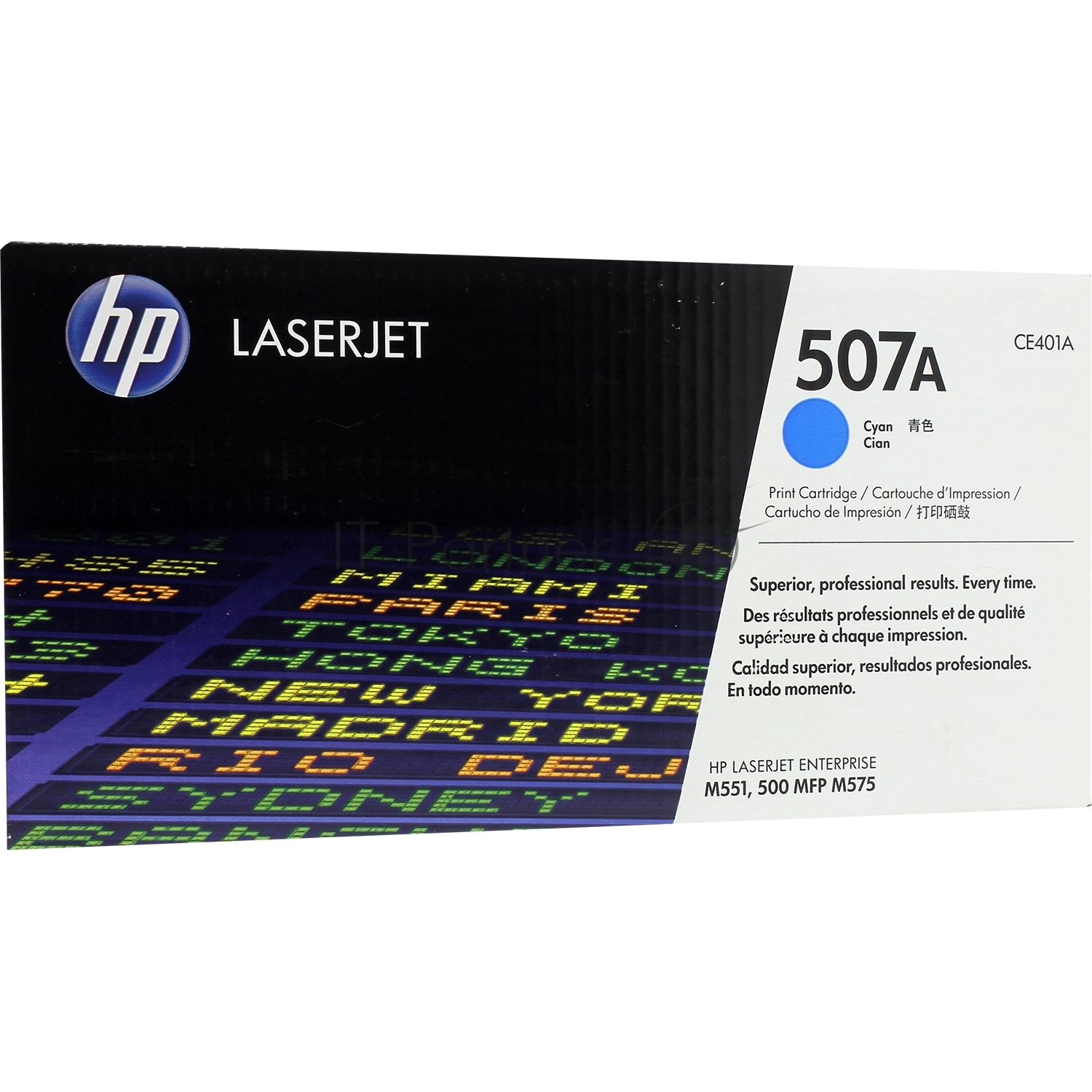 Картридж лазерный HP 507X CE400X черный для CLJ M551/MFP M575 11000 стр.