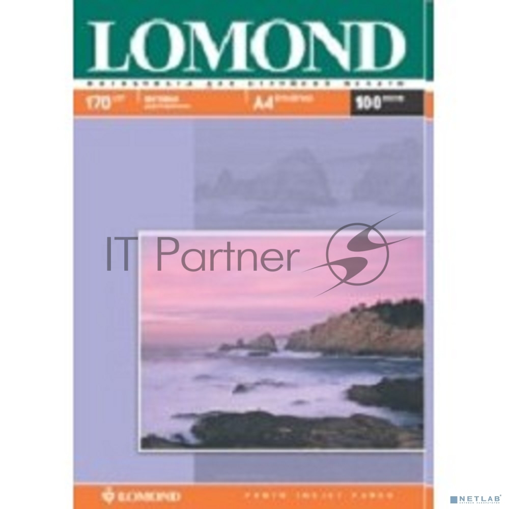 Фотобумага Lomond 0102006 A4/170г/м2/100л./белый матовое/матовое для струйной печати