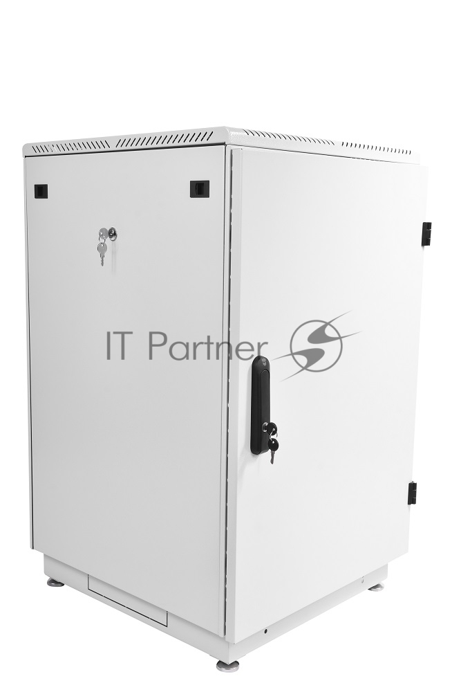 Шкаф телеком. напольный 18U (600x800) дверь металл (ШТК-М-18.6.8-3AAA) (2 коробки)