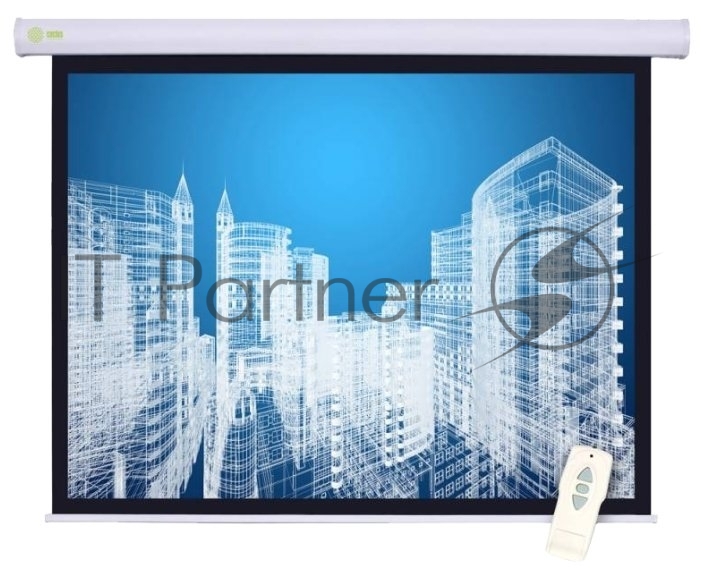 Экран Cactus 152x203см Motoscreen CS-PSM-152x203 4:3 настенно-потолочный рулонный белый (моторизованный привод)