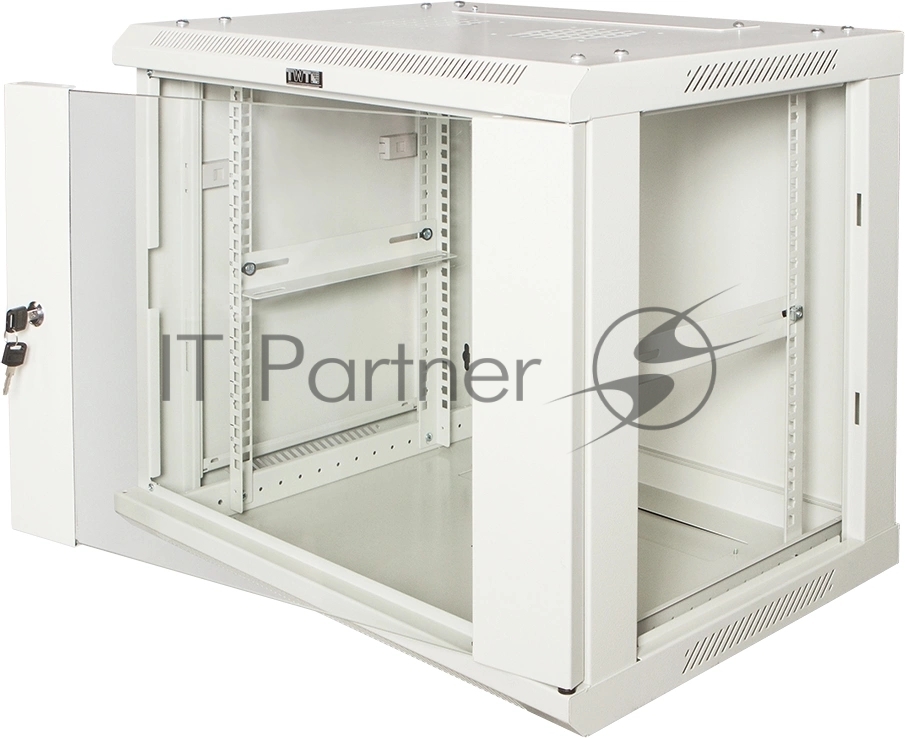 Шкаф настенный серии Pro, 9U 600x800, стеклянная дверь