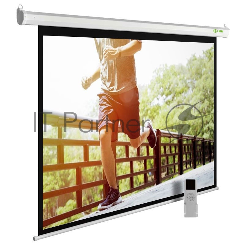 Экран Cactus 138x220см SIlverMotoExpert CS-PSSME-220X138-WT 16:10 настенно-потолочный рулонный белый (моторизованный привод)