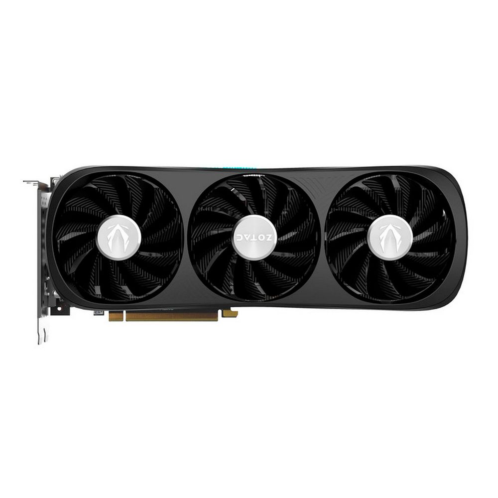 Bad Pack Видеокарта Zotac RTX4070 SUPER TRINITY ОС BLACK ED 12GB GDDR6X 192bit 3xDP HDMI 3FAN Premium Pack