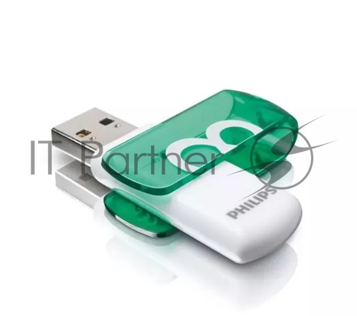 Флеш накопитель 8GB PHILIPS VIVID2.0 8GB, USB 2.0