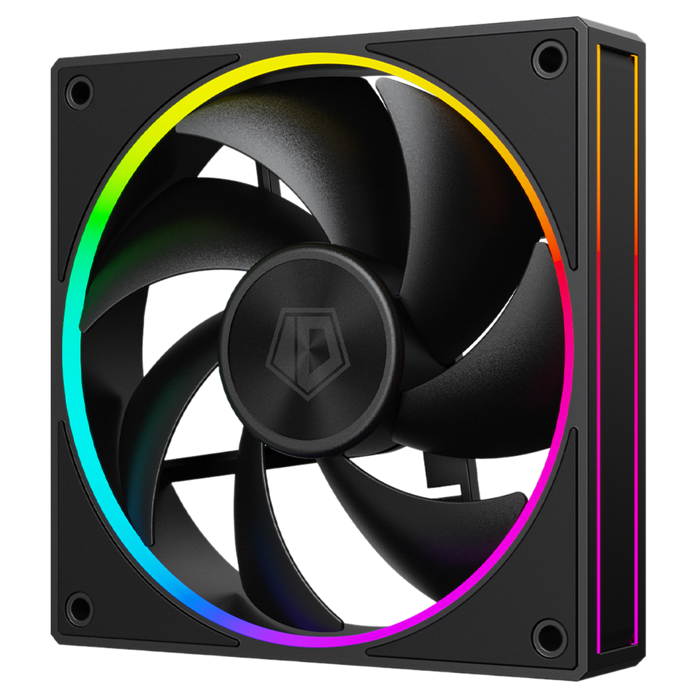 Вентилятор в корпус ID-Cooling AF-127-ARGB-K ARGB LED / Black / PWM