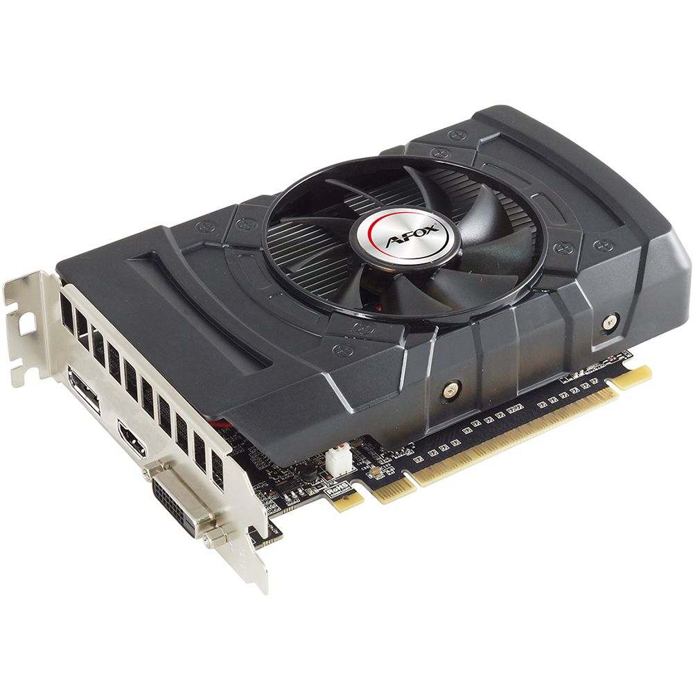 Видеокарта Afox RX 550 4GB GDDR5 1 28Bit, ATX Single Fan AFRX550-4096D5H3