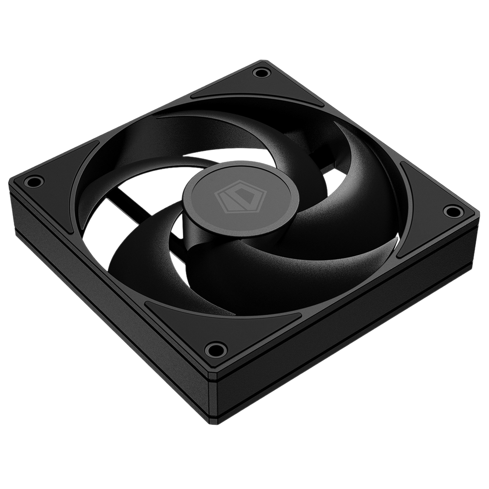 Вентилятор в корпус ID-Cooling AS-120-K BLACK / PWM / Silent