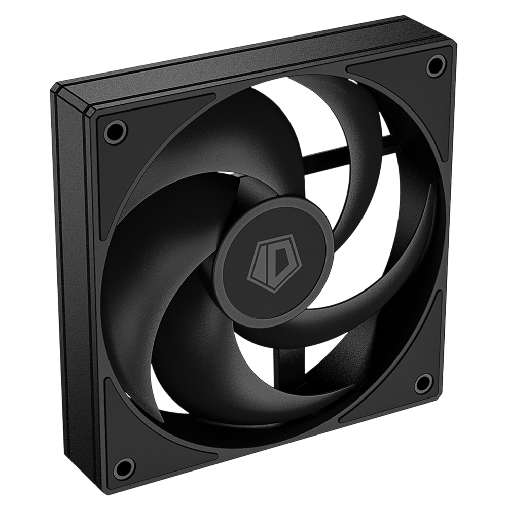 Вентилятор в корпус ID-Cooling AS-120-K BLACK / PWM / Silent