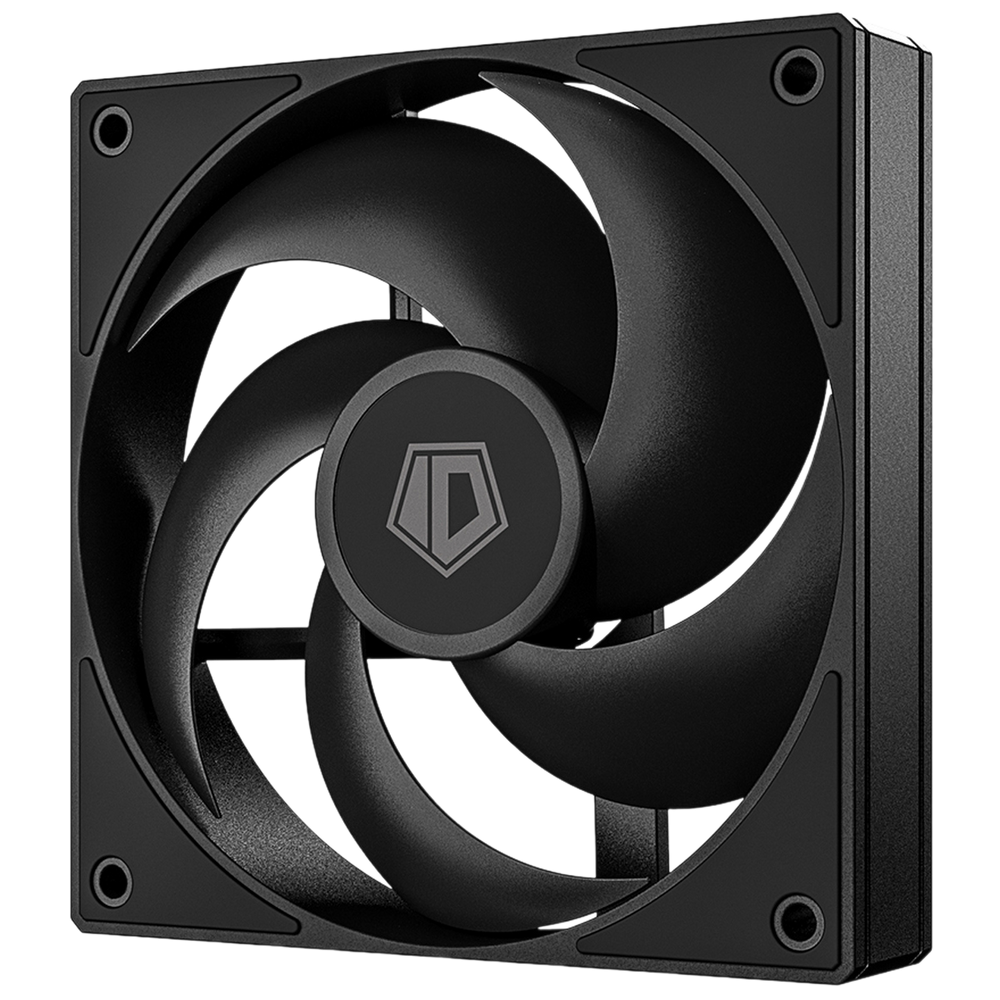 Вентилятор в корпус ID-Cooling AS-120-K BLACK / PWM / Silent