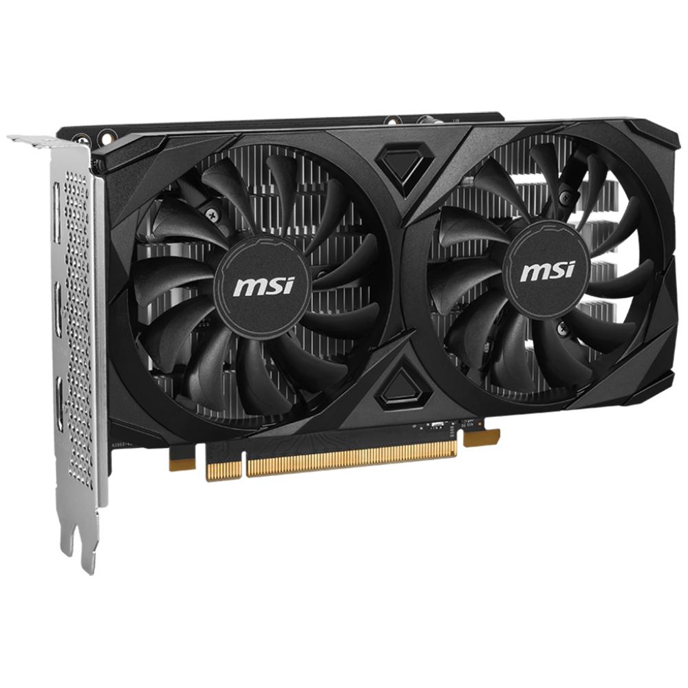Видеокарта MSI RTX3050 VENTUS 2X E OC 6GB GDDR6 96bit 2xDP HDMI 2FAN RTL