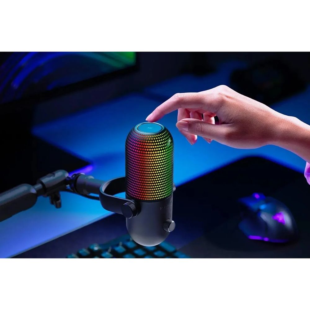 Микрофон Razer Seiren V3 Chroma RGB USB Microphone with Tap-to-Mute