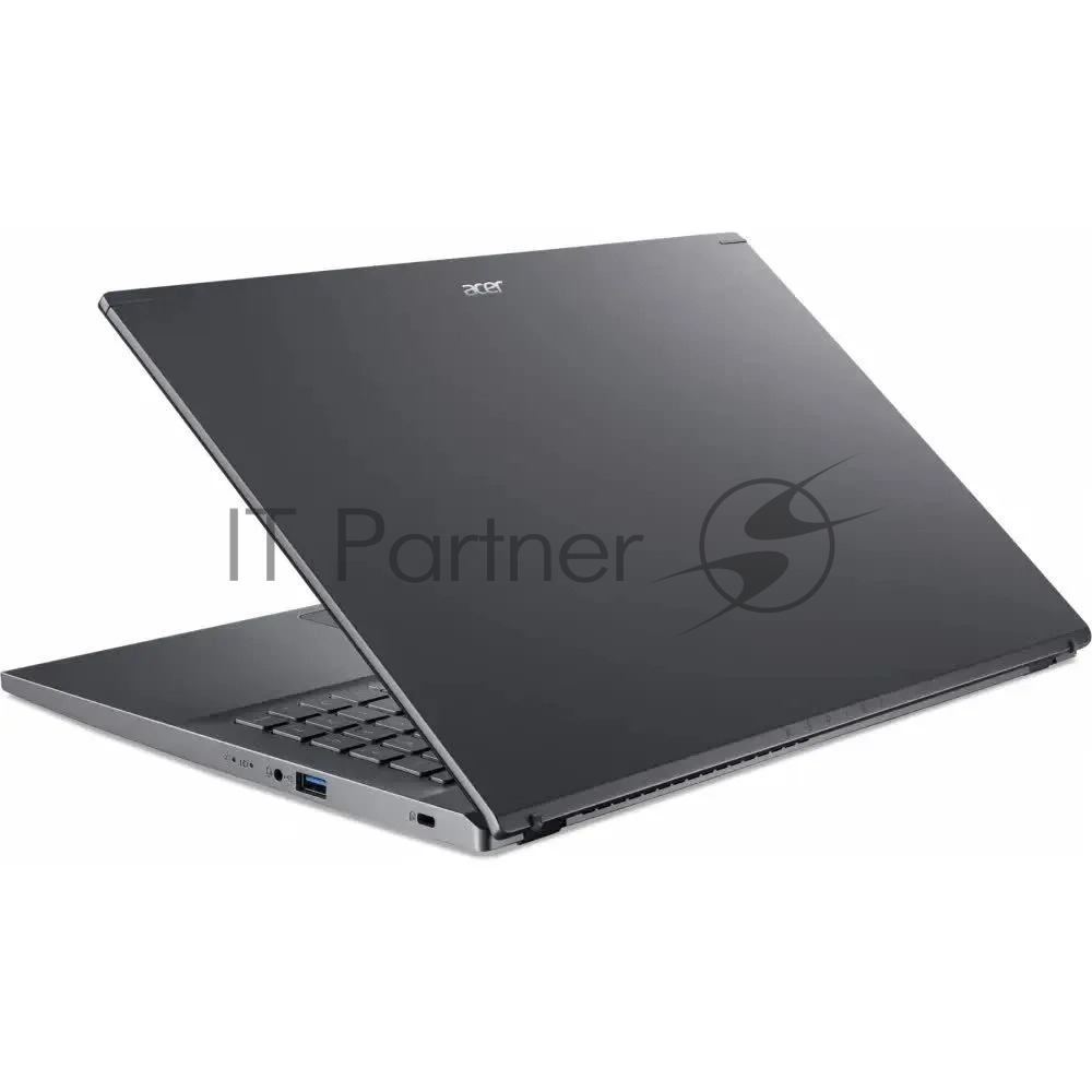 Ноутбук Acer Aspire 5 A515-57-5705 серый 15.6″(1920×1080 (матовый) IPS)/Intel Core i5 12450H(2Ghz)/16384Mb/1024PCISSDGb/noDVD/Int:Intel HD/Cam/BT/WiFi/50WHr/war 1y/1.76kg/Iron/Win11Pro