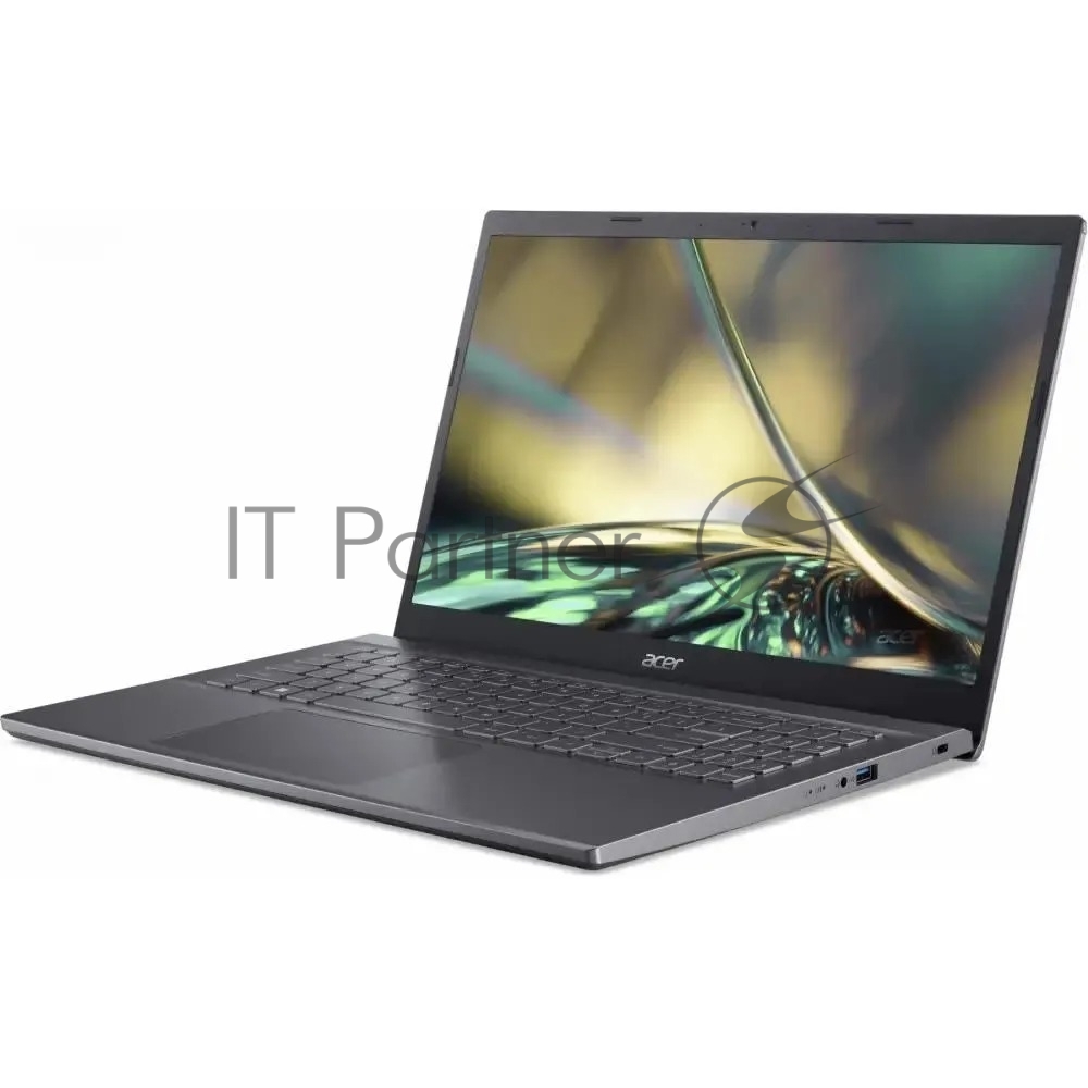 Ноутбук Acer Aspire 5 A515-57-5705 серый 15.6″(1920×1080 (матовый) IPS)/Intel Core i5 12450H(2Ghz)/16384Mb/1024PCISSDGb/noDVD/Int:Intel HD/Cam/BT/WiFi/50WHr/war 1y/1.76kg/Iron/Win11Pro
