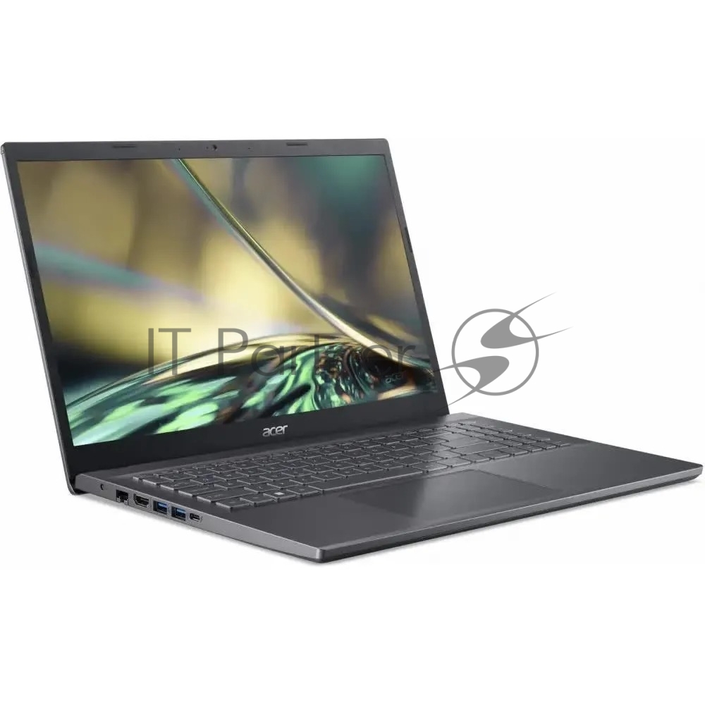 Ноутбук Acer Aspire 5 A515-57-5705 серый 15.6″(1920×1080 (матовый) IPS)/Intel Core i5 12450H(2Ghz)/16384Mb/1024PCISSDGb/noDVD/Int:Intel HD/Cam/BT/WiFi/50WHr/war 1y/1.76kg/Iron/Win11Pro