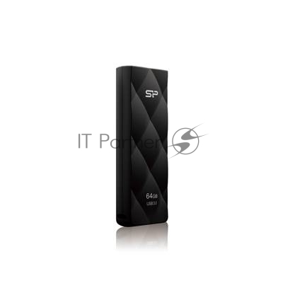 Флеш диск Silicon Power 8Gb Blaze B20 SP008GBUF3B20V1K USB3.0 черный