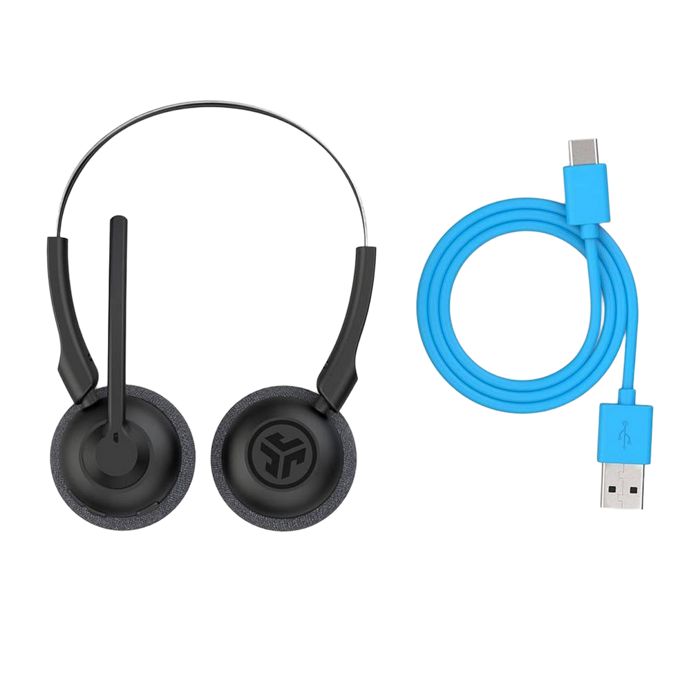 Беспроводная гарнитура Jlab GO Work Pop Wireless Headphones — Black